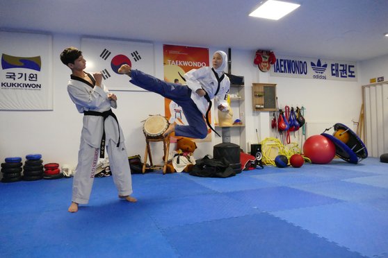 Taekwondo-Kampfsport